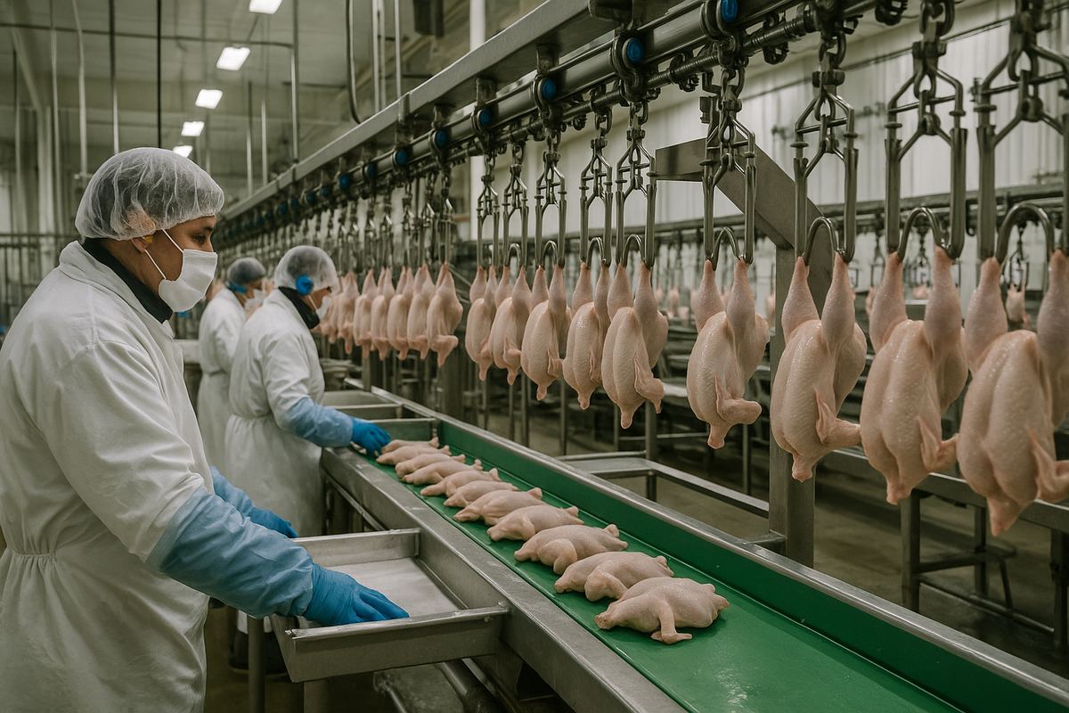 Poultry manufacturing facility in Gainesville, Georgia