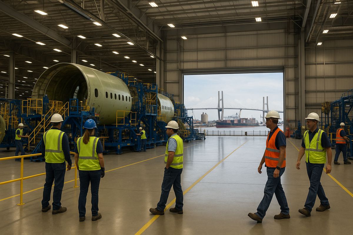 Manufacturing facility in Savannah, Georgia